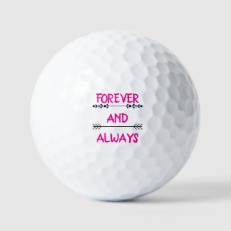 BALLES DE GOLF POUR TOUJOURS ET À JAMAIS
