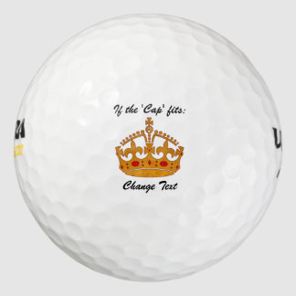 Balles De Golf Pour un roi, une reine ou une princesse - Si le Ca