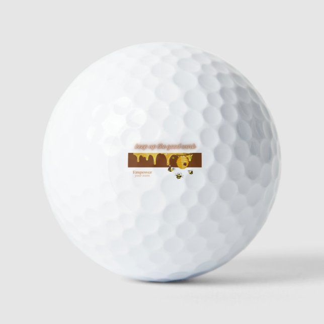Balles De Golf poursuivre le bon travail (Recto)