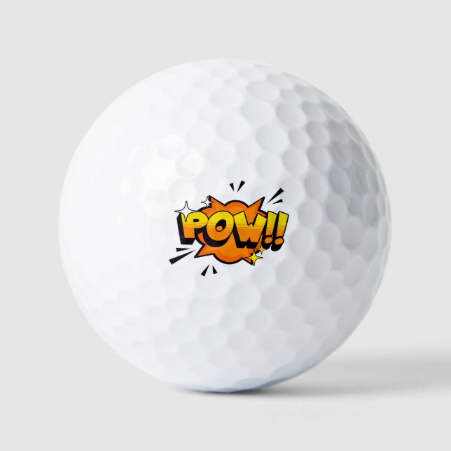 Balles de golf POW (Recto)