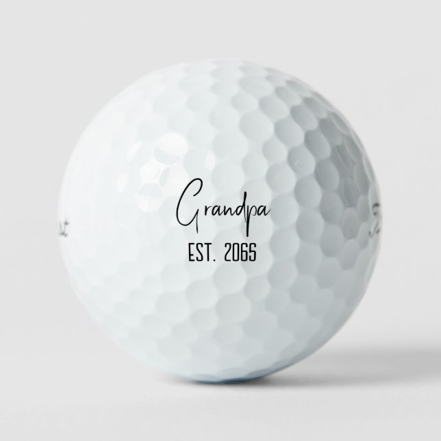Balles De Golf Premier Grandpa Titleist Pro V1 (Recto)