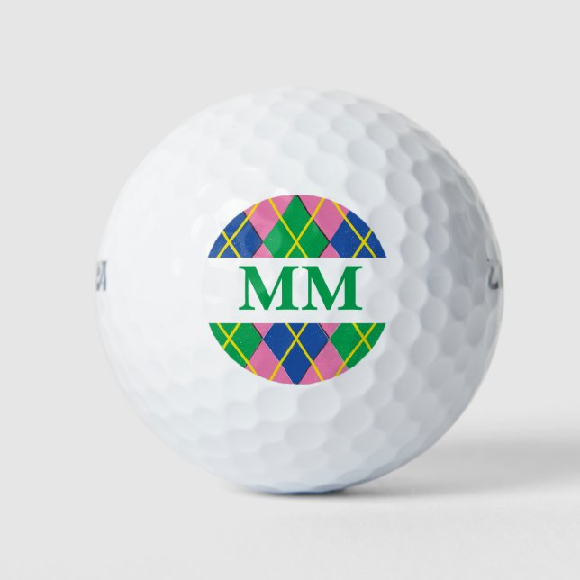 Balles De Golf Premier monogramme (Devant)