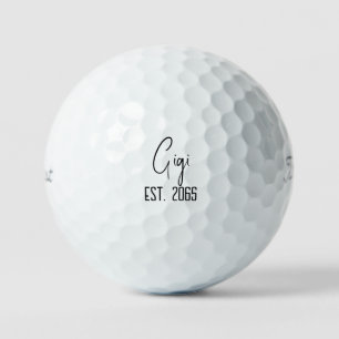 Balles De Golf Première fois Grandma Gigi Titleist Pro V1
