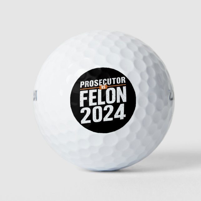 Balles De Golf Procureur Vs Felon 2024 (Devant)