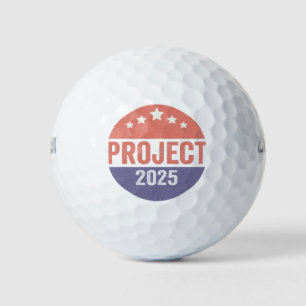 Balles De Golf Projet 2025 Trump American Patroitic USA