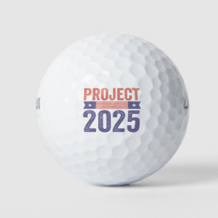 Balles De Golf Projet 2025 Trump American Patroitic USA