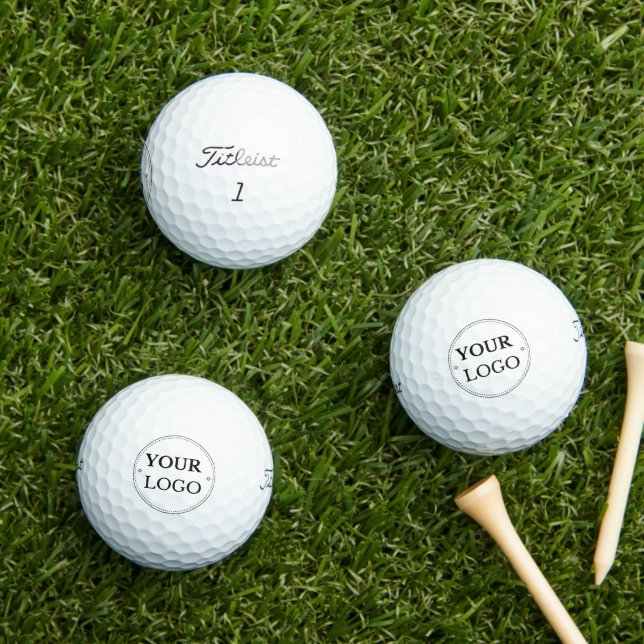 Balles De Golf Promotion du logo d'entreprise (Herbe in situ)