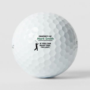 Balles De Golf Propriété de golf pour golfeur qui a perdu la ball