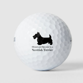 Balles De Golf Propriété et exploitation d'un Terrier écossais - 