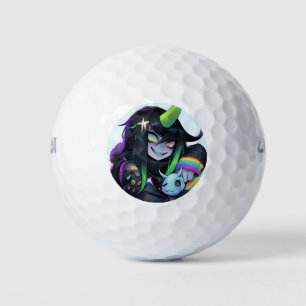 Balles De Golf Psycho mignon Monster Anime Girl