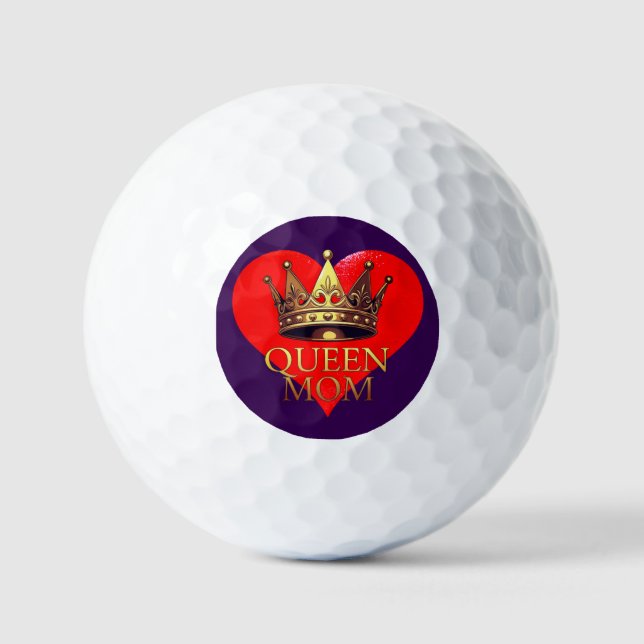 BALLES DE GOLF QUEEN MOM (Recto)