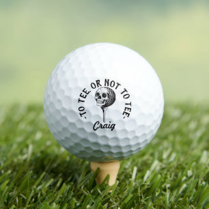 Balles De Golf Quote de Golfeur amusant personnalisé simple