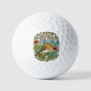 Balles De Golf Radicalisé par l'esthétique de la décence élémenta