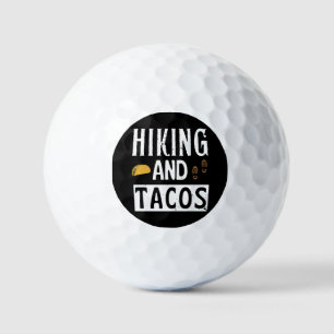 Balles De Golf Randonnée Et Tacos Drôle Tacos