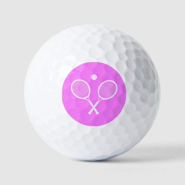 Balles De Golf Raquettes et boules de tennis (Recto)