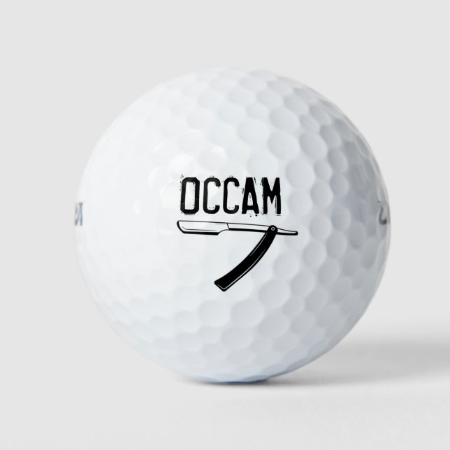 Balles De Golf Razor d'Occam (Devant)
