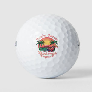 Balles De Golf Recharge d'été pour enseignants requis dernier jou