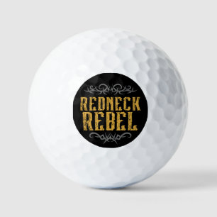 Balles De Golf Redneck Rebel