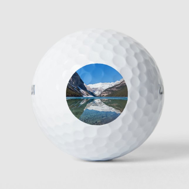 Balles De Golf Réflexion sur Lake Louise - Banff NP, Canada (Devant)