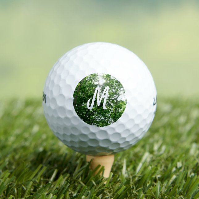 Balles De Golf Regard sur les arbres d'été (T-shirt Insitu)