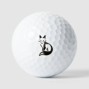 Balles De Golf Renard Silencieux - Ballons de golf minimalistes e