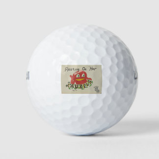 Balles De Golf Repose Sur Ses Lauriers Prigan Art 10