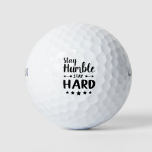 Balles De Golf rester humble rester dur