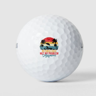 Balles De Golf Retraité 2022 Pas Mon Problème Plus