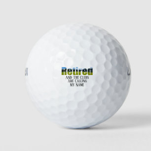 Balles De Golf Retraité - Et Les Clubs Appelent Mon Nom -
