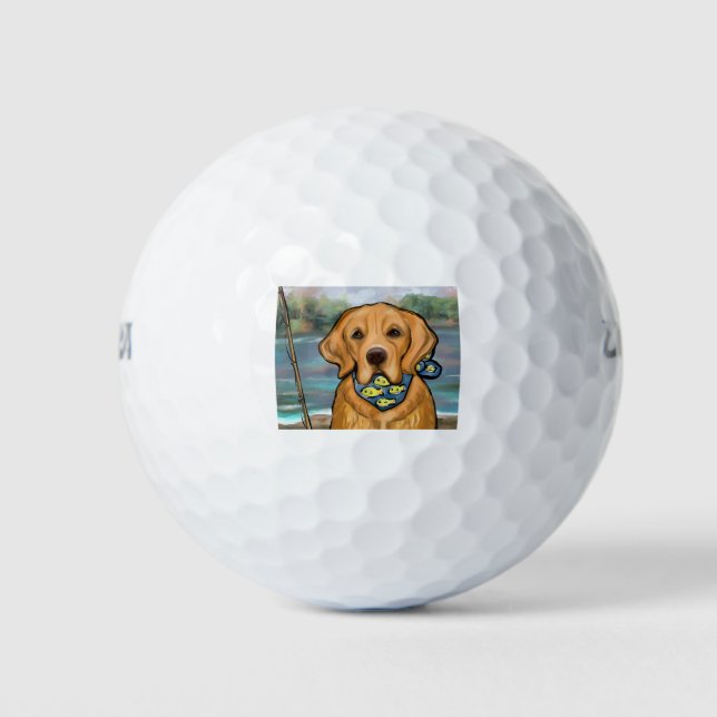 Balles De Golf Retriever doré (Devant)