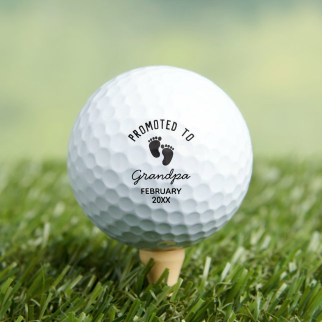 Balles De Golf Révélation de grossesse aux grands-parents Annonce (T-shirt Insitu)