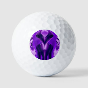 Balles De Golf Rêves arc-en-ciel violet 3D, Alien