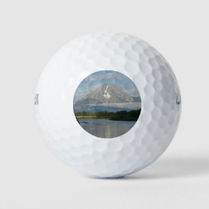 Balles De Golf Rivière Jackson Hole au parc national de Grand Tet