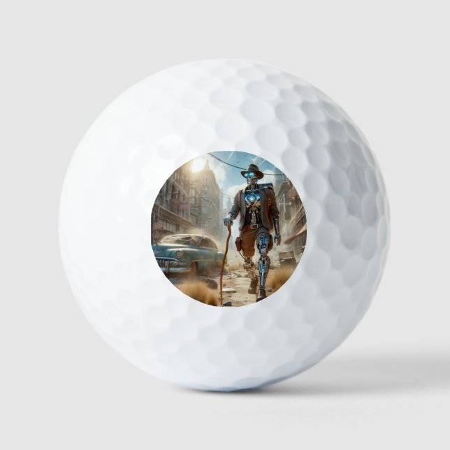 Balles De Golf Robot dans Ghost Town (Recto)