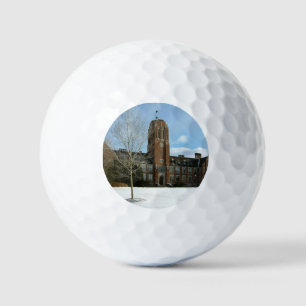 Balles De Golf Rockwell en hiver au Grove City College