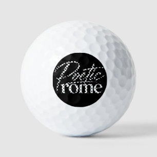 BALLES DE GOLF ROME POÉTIQUE