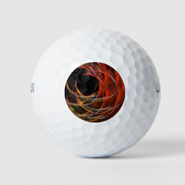 Balles De Golf Rompre le cercle de l'art Abstrait (Devant)