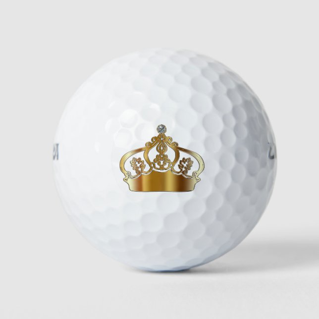 Balles De Golf Royal Bling Crown (Devant)