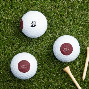 Balles De Golf Royal Stewart Original Scottish Tartan