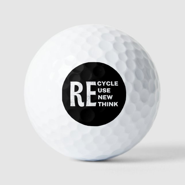 Balles De Golf Sac d'alimentation réutilisable (Recto)