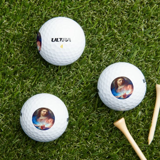 Balles De Golf Sacré Coeur de Jésus (Herbe in situ)