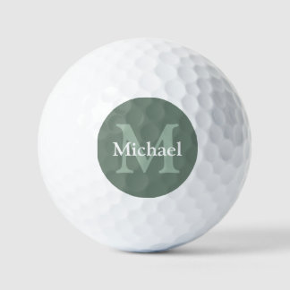 Balles De Golf Sage vert personnalisé