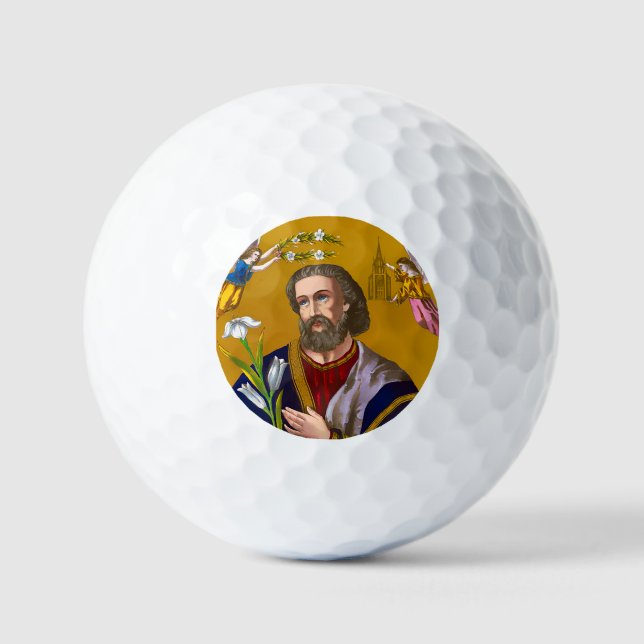 Balles De Golf Saint Joseph San Jose (Recto)