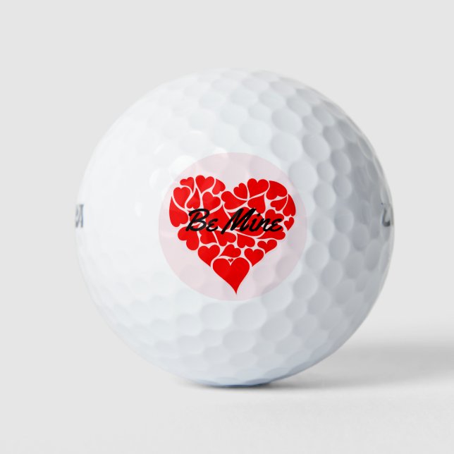 Balles De Golf Saint-Valentin Cadeau Balls de golf pour lui (Devant)