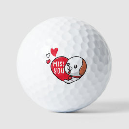 Balles De Golf Saint Valentin, Mlle vous