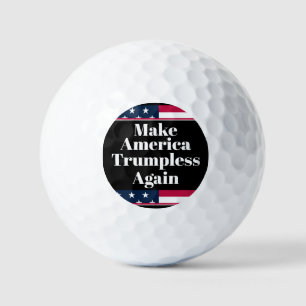 Balles de golf sans Trump