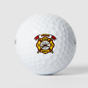 BALLES DE GOLF SAPEUR-POMPIER RETRAITÉ