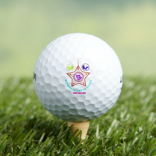 Balles De Golf sauver la nature (T-shirt Insitu)