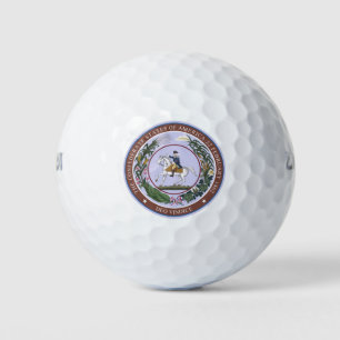 BALLES DE GOLF SCEAU DE LA CONFÉDÉRATIE