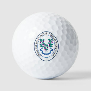 Balles De Golf Sceau d'État du Connecticut, États-Unis
